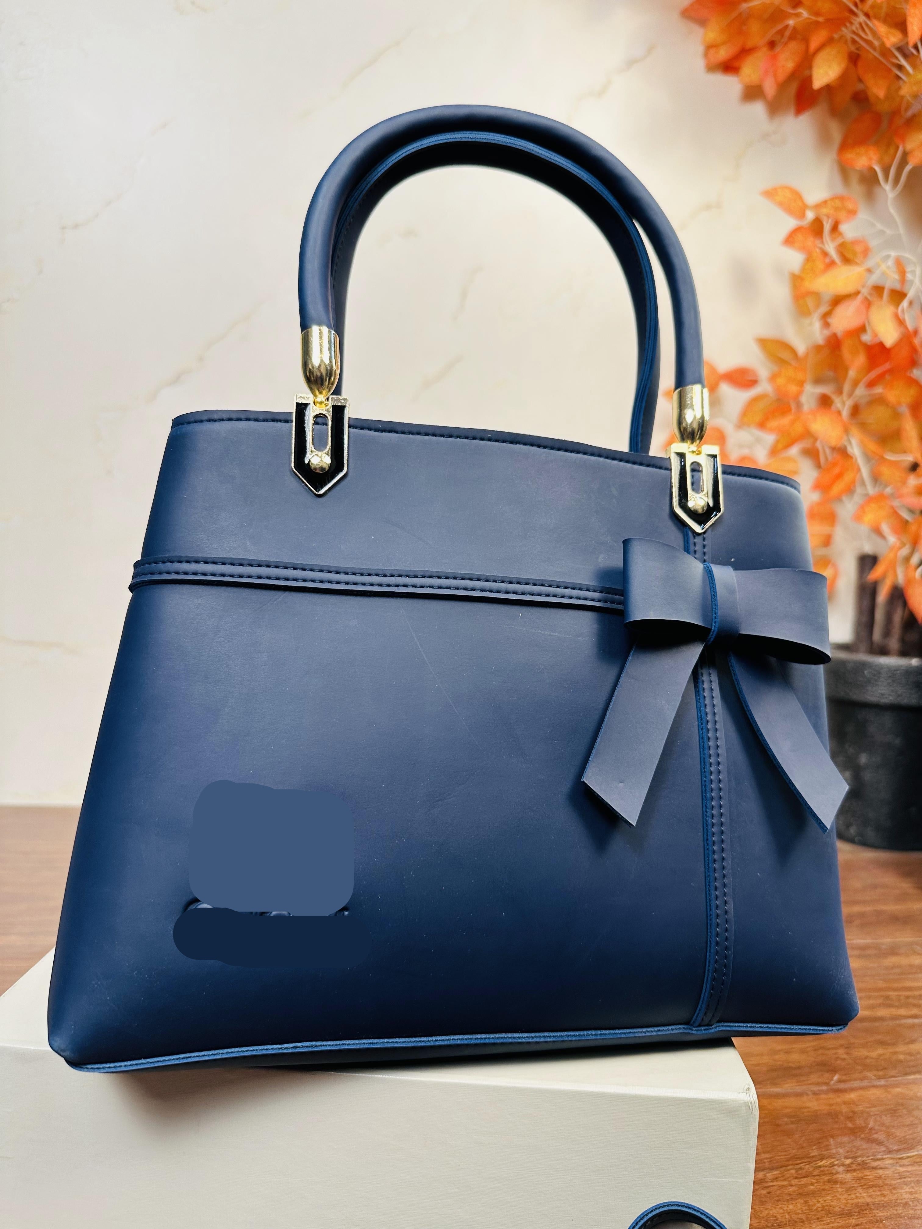 Stylish Blue Color Handbag For Girls/Women