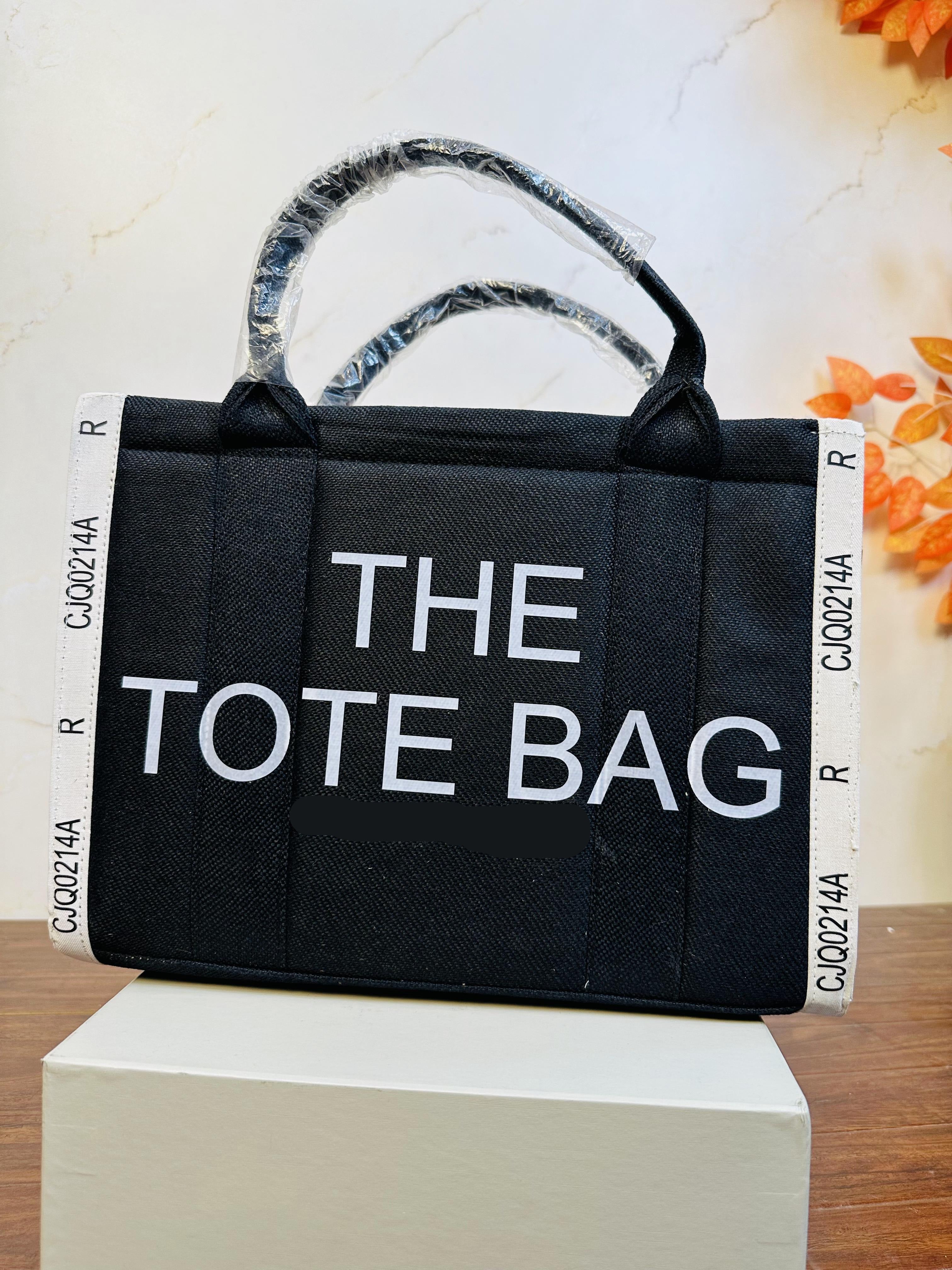 The Tote Bag Black Color For Girls/Women