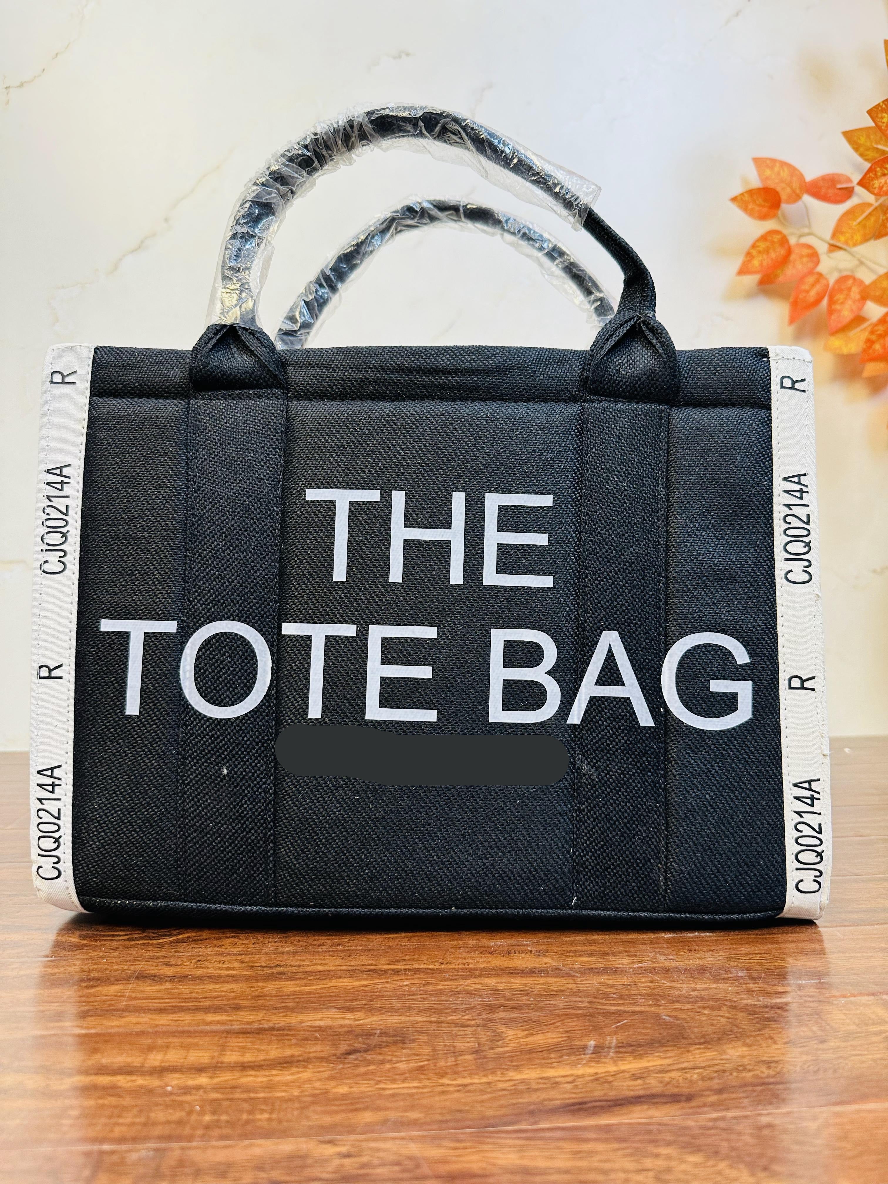 The Tote Bag Black Color For Girls/Women