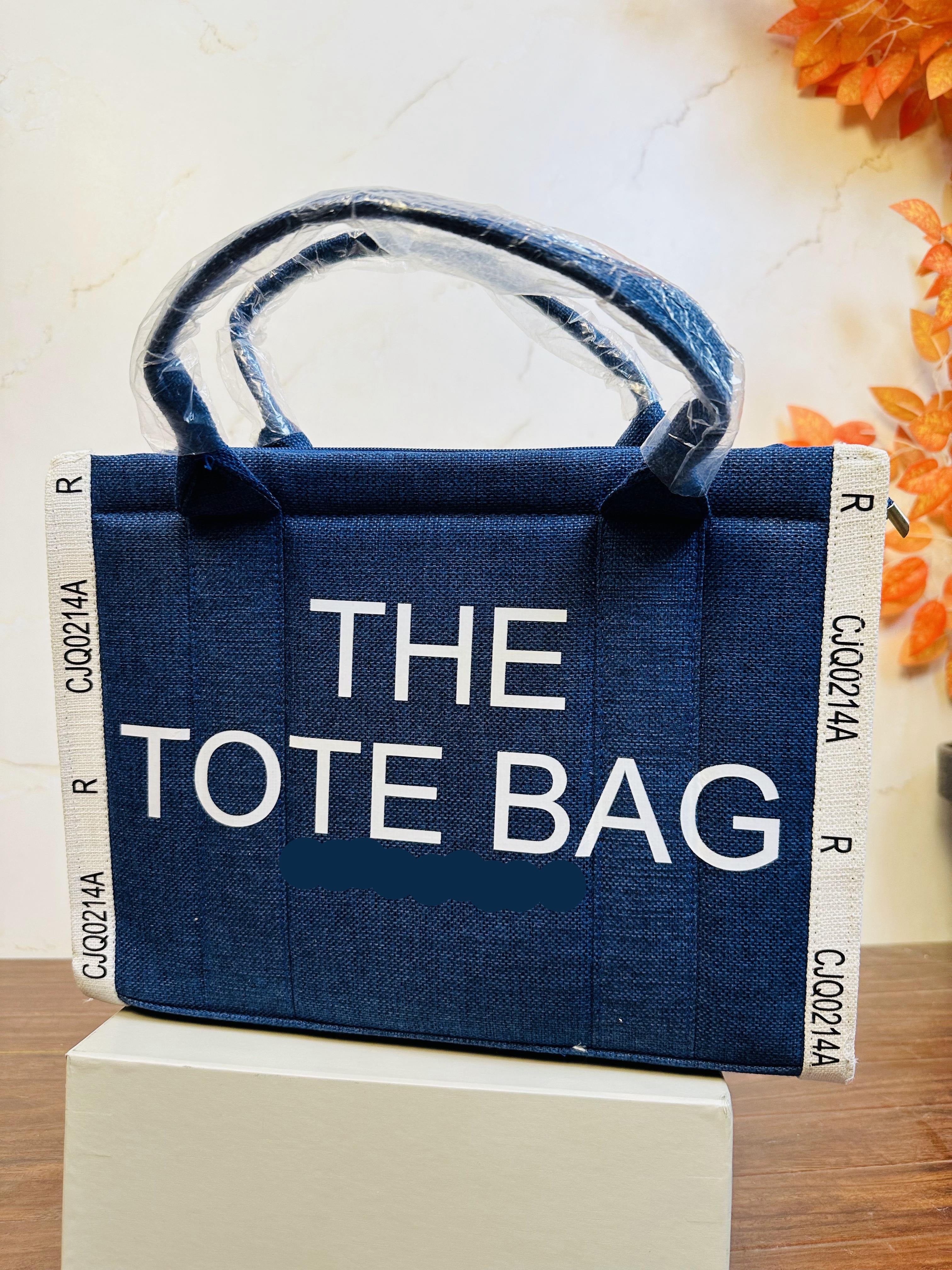 The Tote Bag Blue Color For Girls/Women