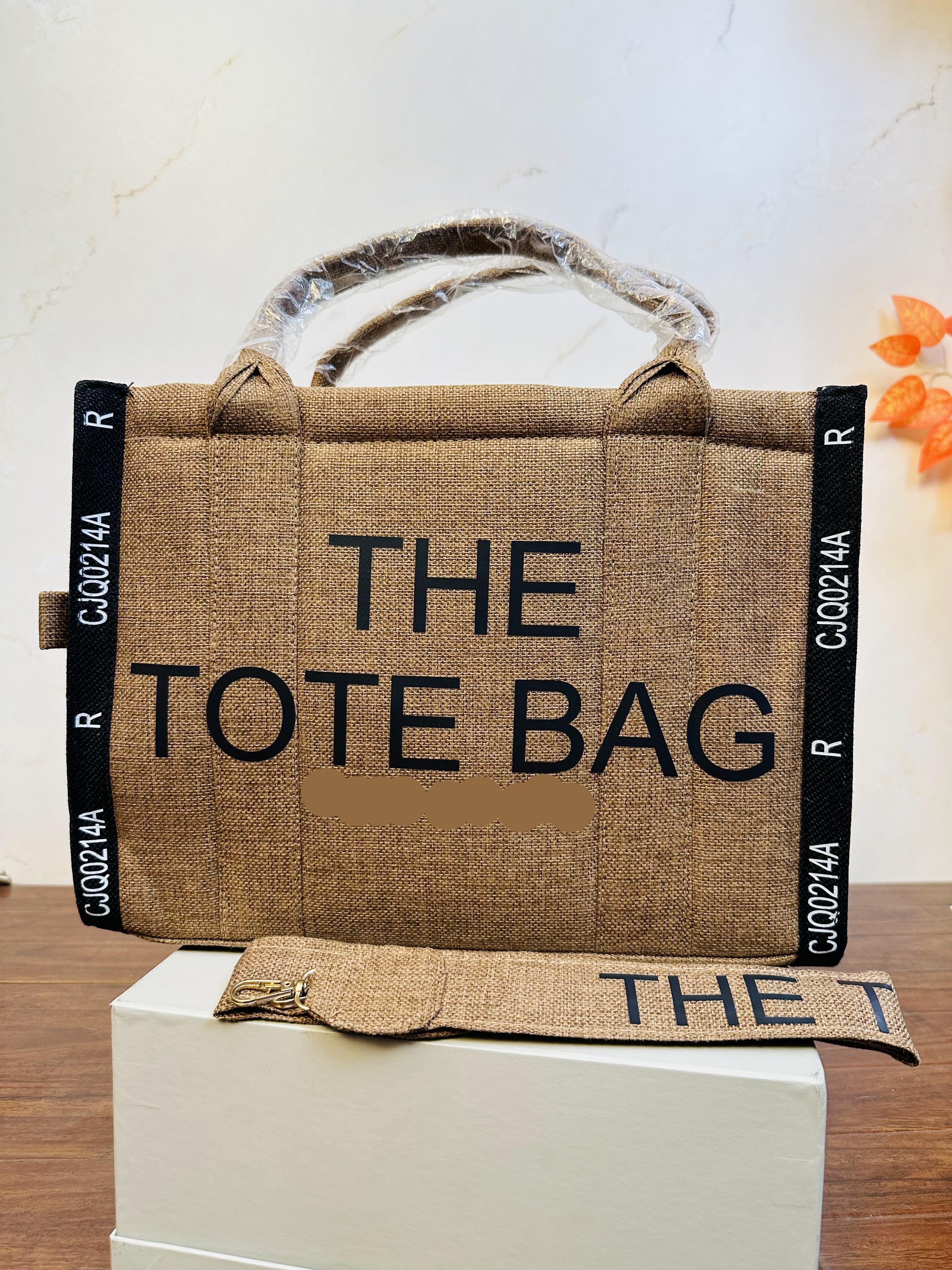 The Tote Bag Brown Color For Girls/Women