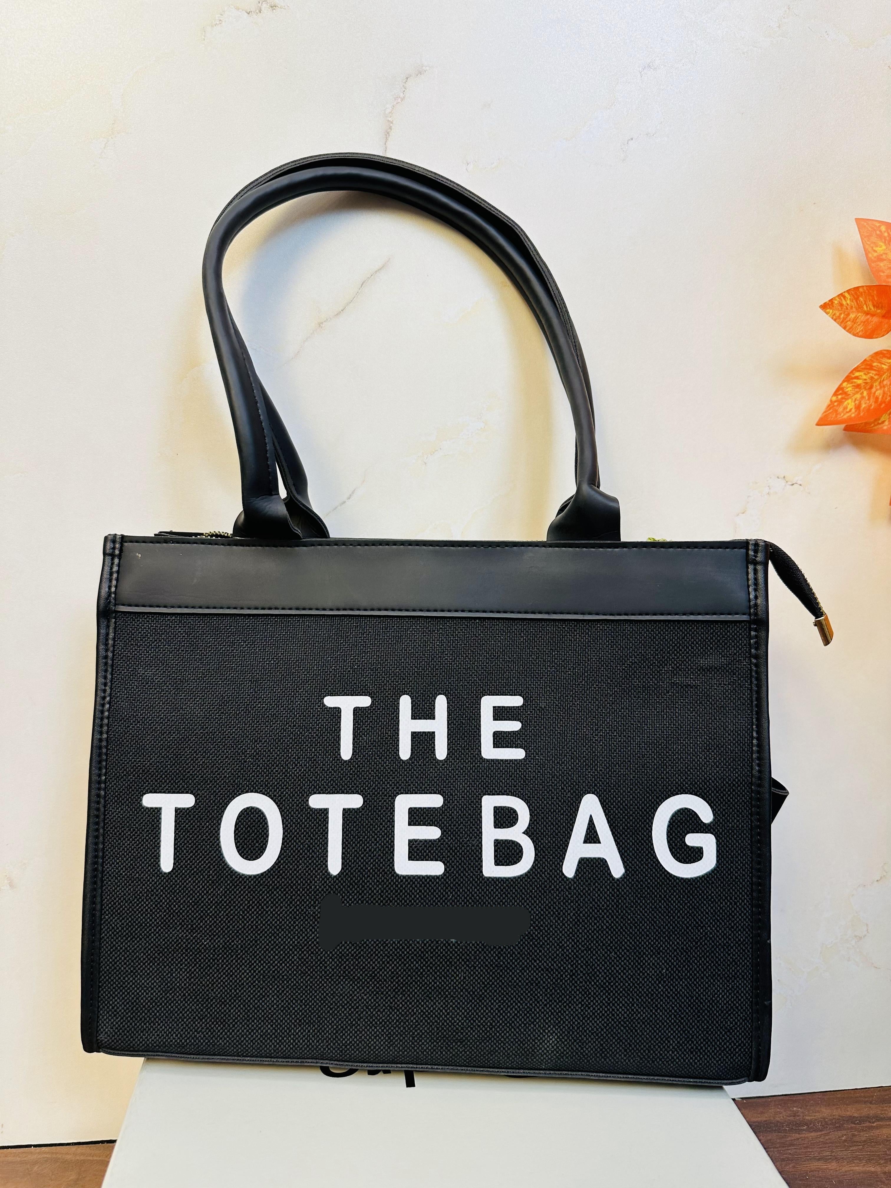 The Tote Bag Black Color For Girls/Women