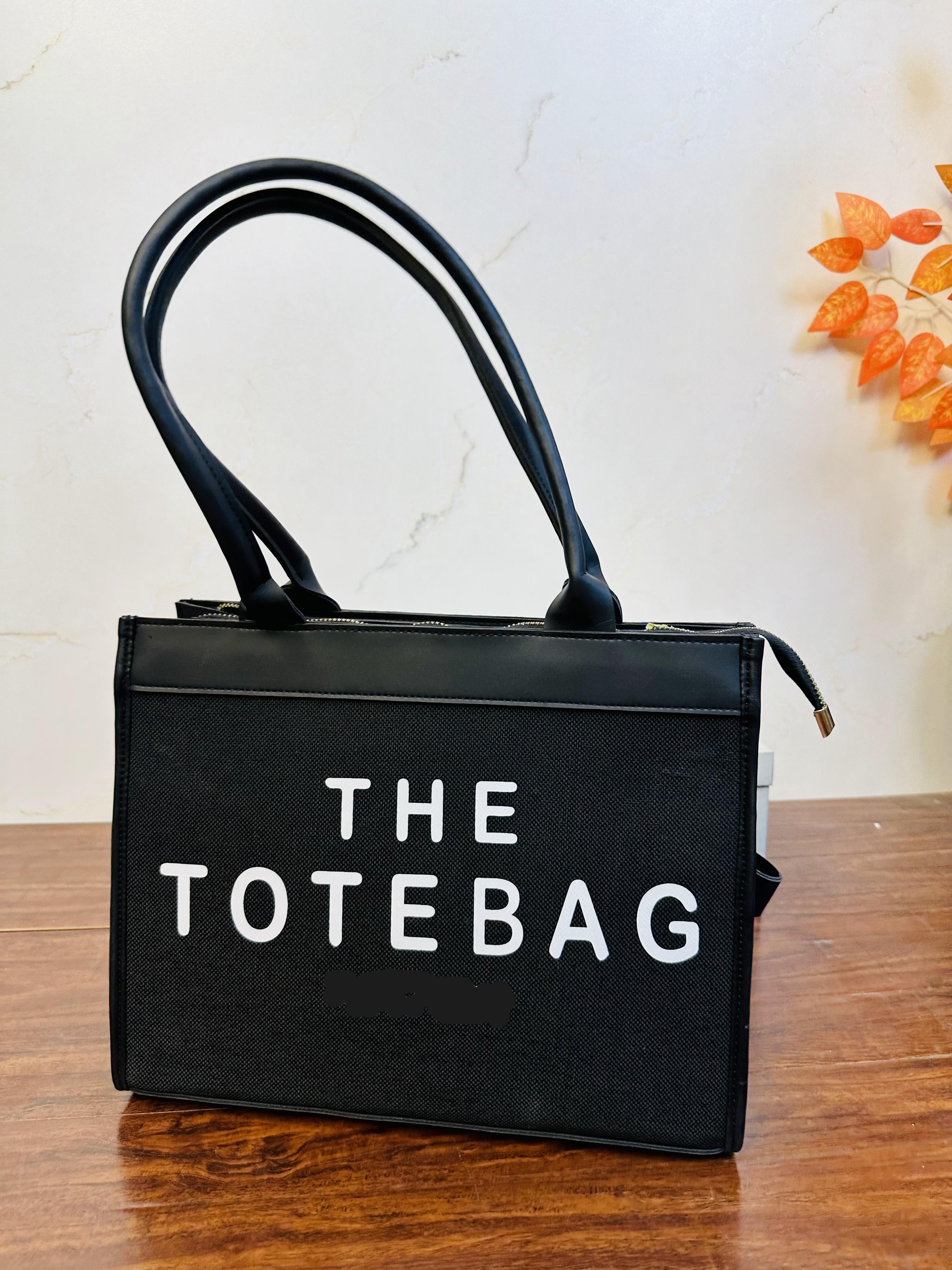 The Tote Bag Black Color For Girls/Women