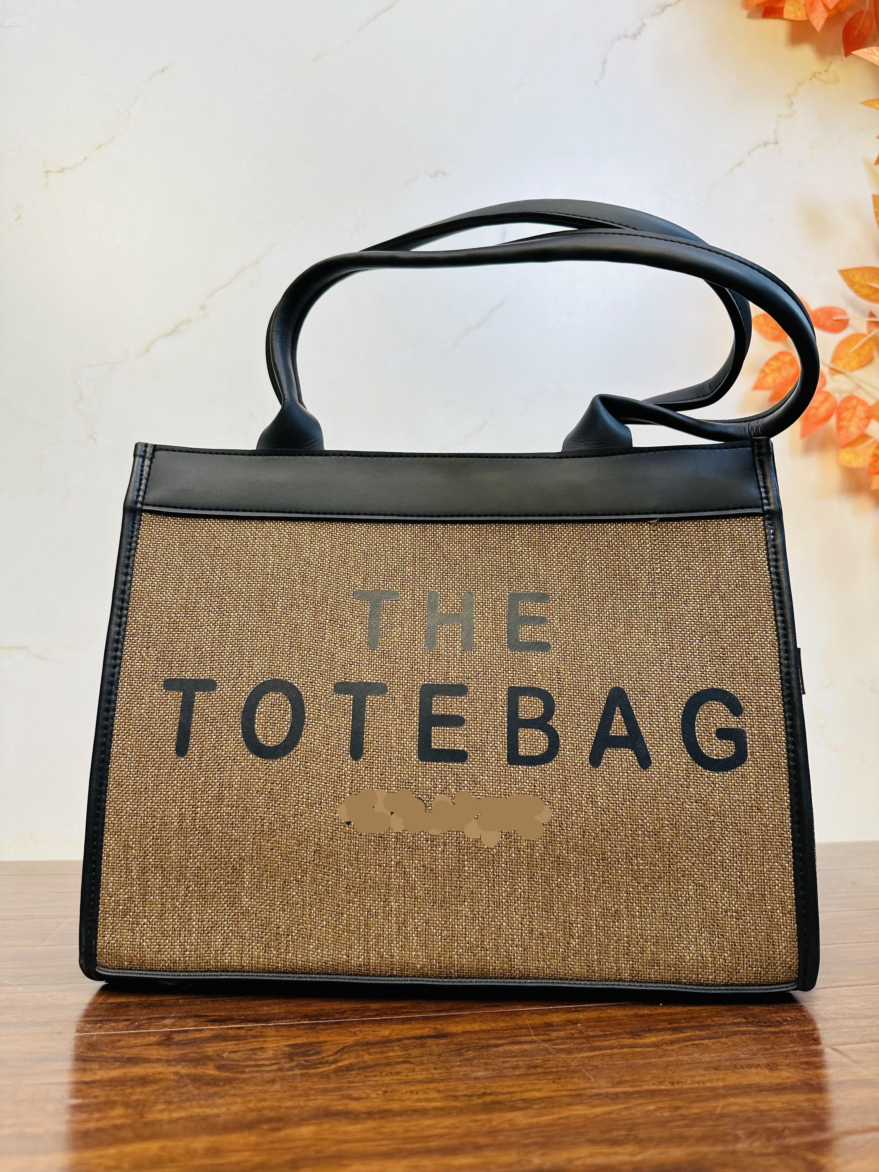 The Tote Bag Brown Color For Girls/Women