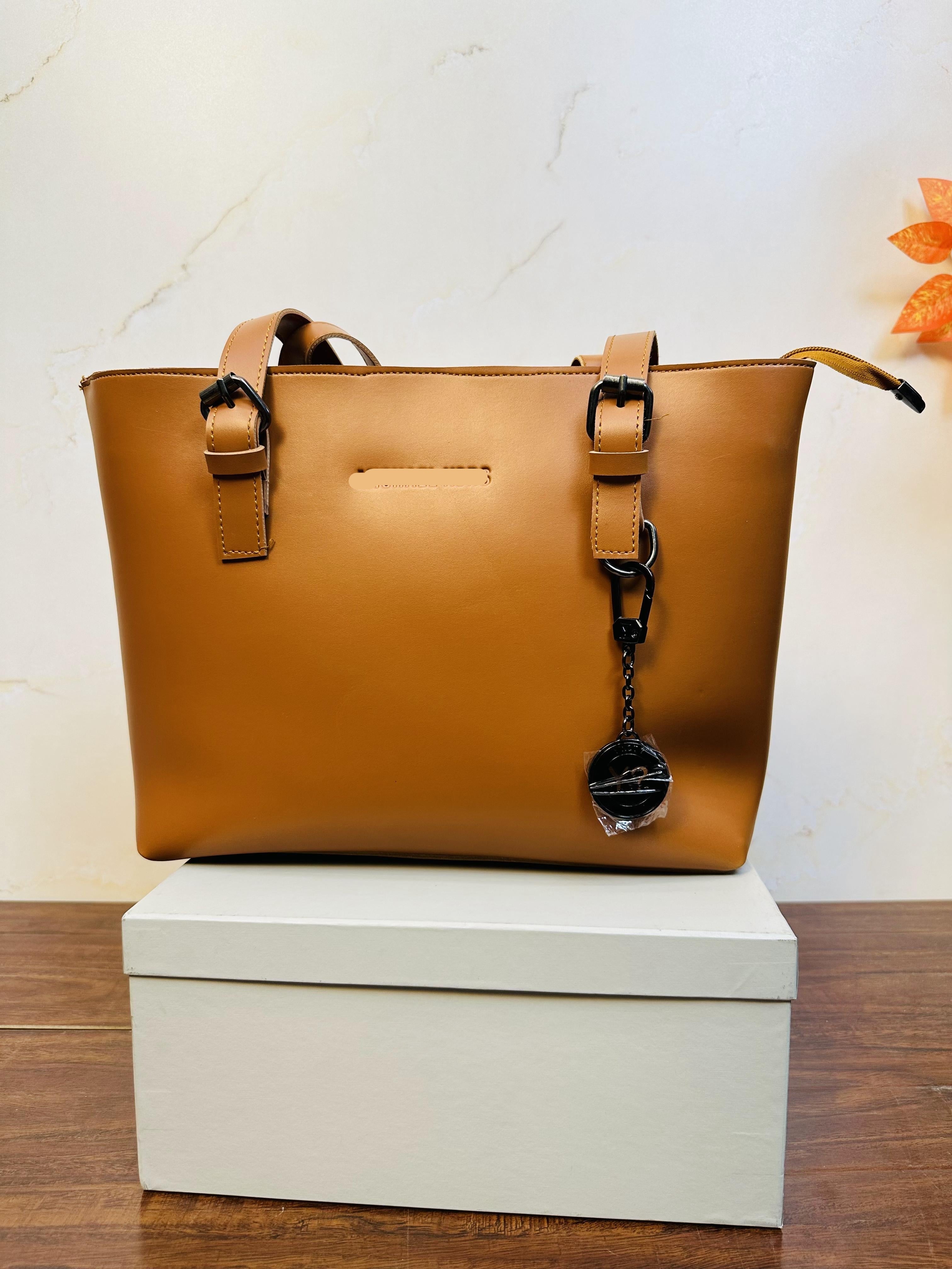 Unique Dark Brown Color Handbag For Girls/Women