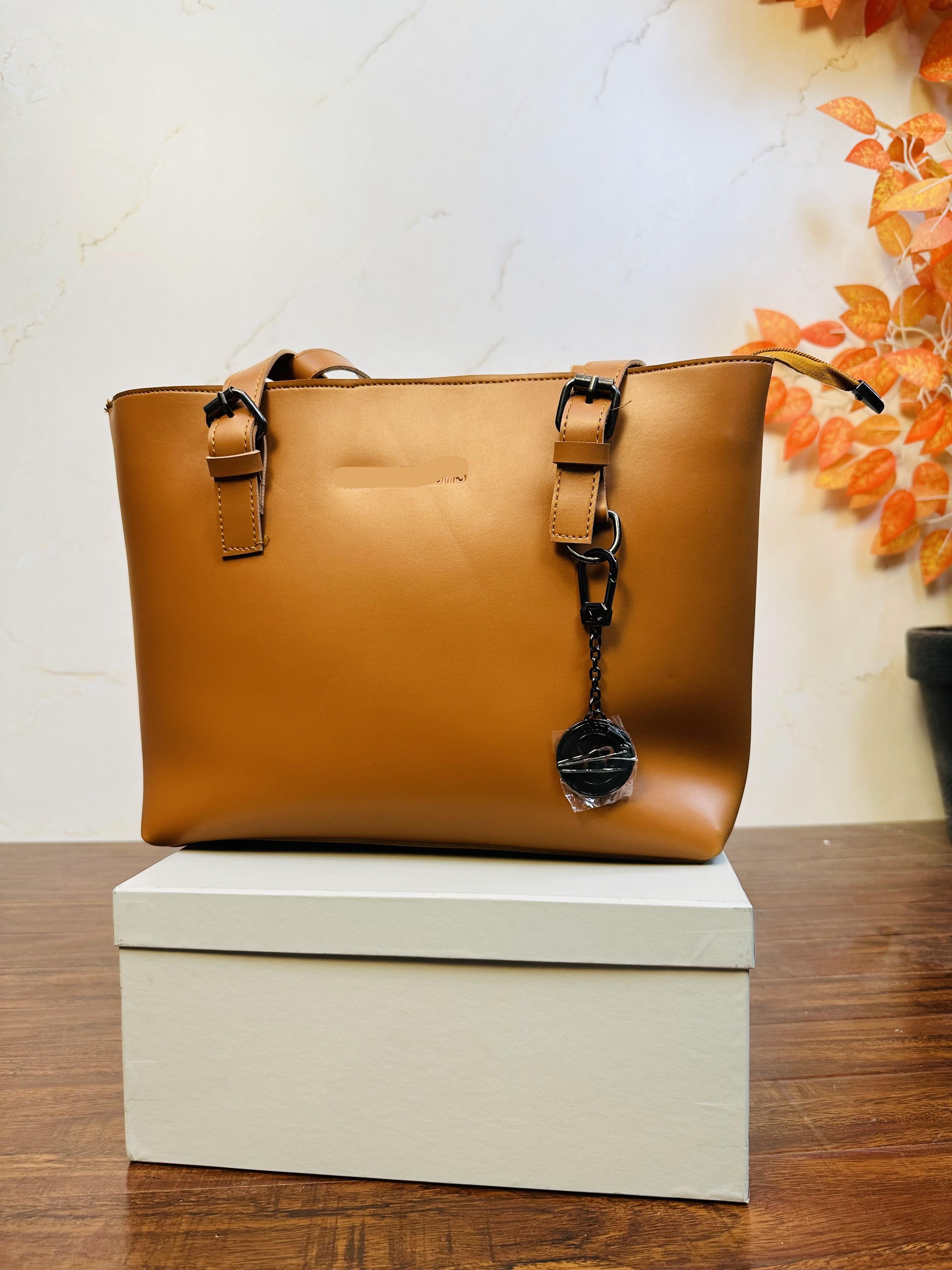 Unique Dark Brown Color Handbag For Girls/Women