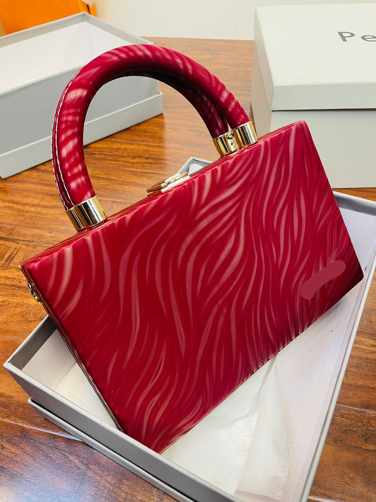 Stylish Dark Maroon Handbag  For Girls/women