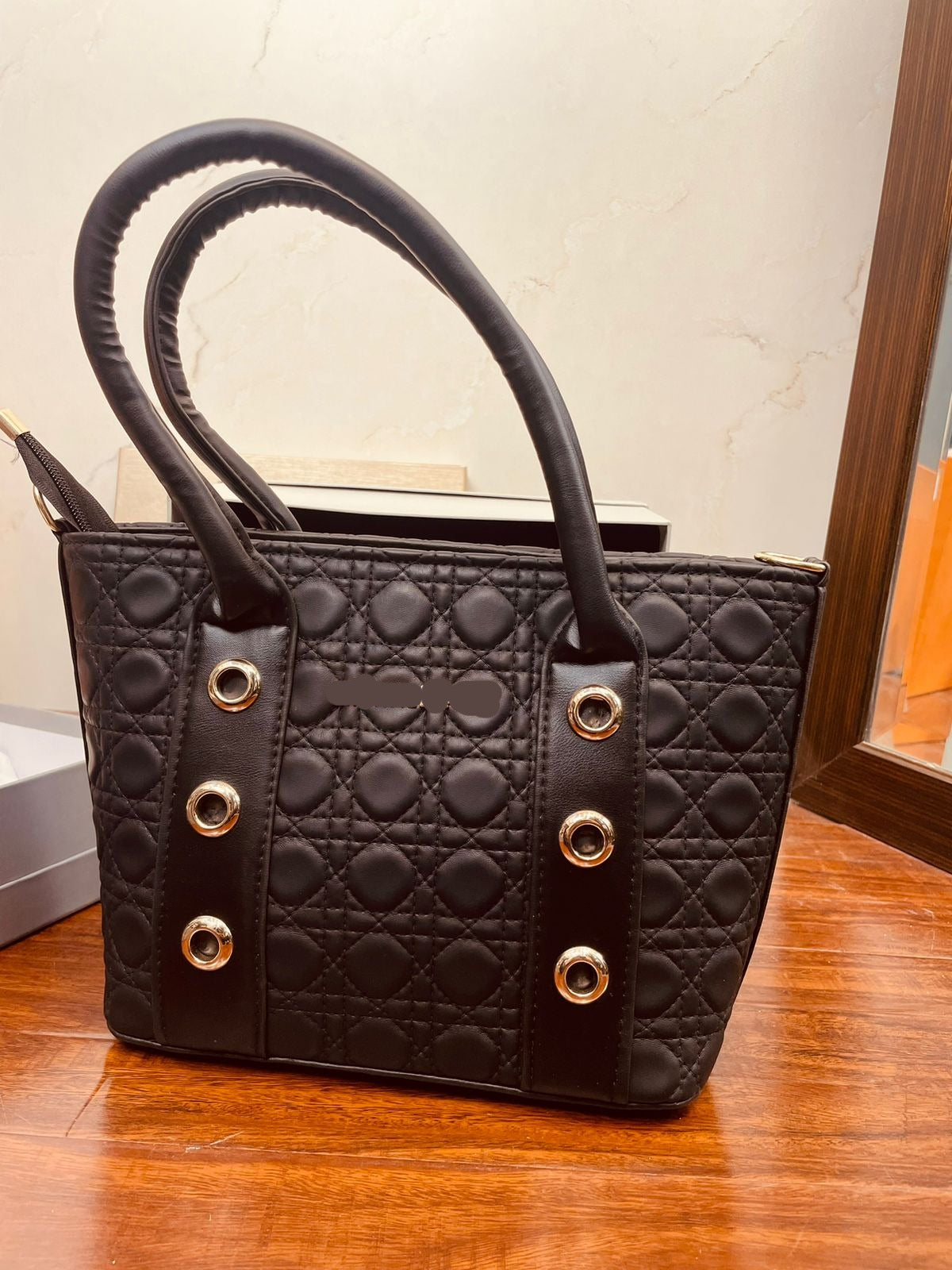 Elegant Black Handbag For Girls/women