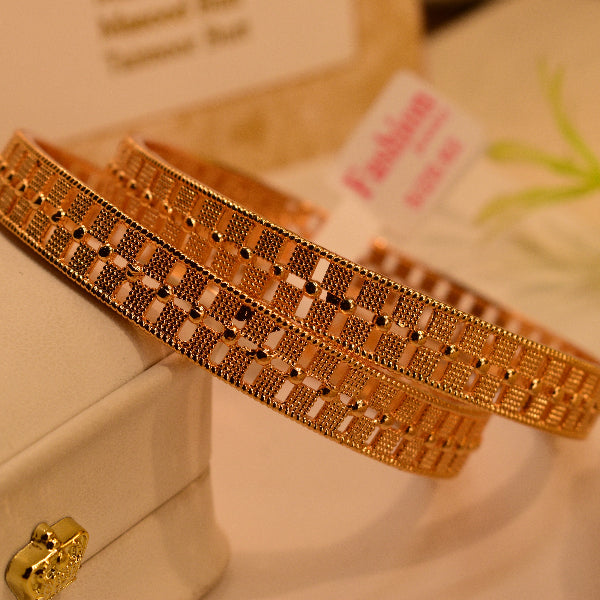 Luxury Unique Design 2pc Bangle Set for Girls/Women