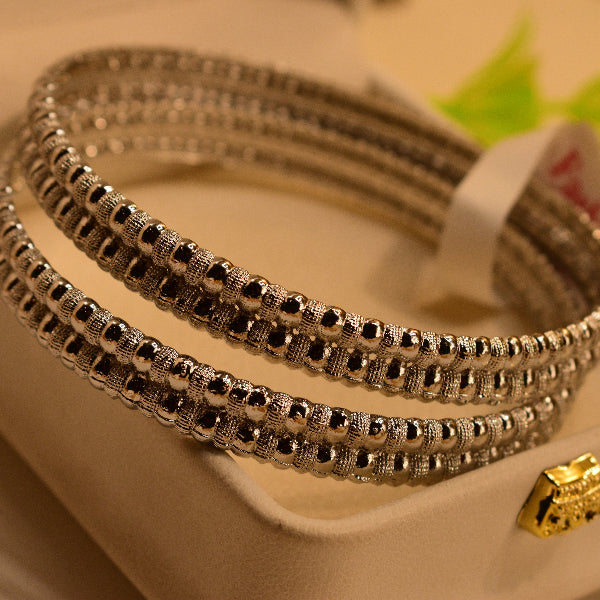 Glamorous Unique Design 2pc Bangle Set for Girls/Women