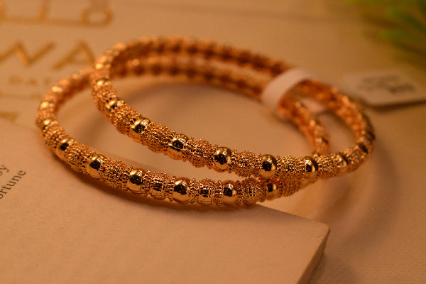 Luxury Unique Design 2pc Bangle Set for Girls/Women