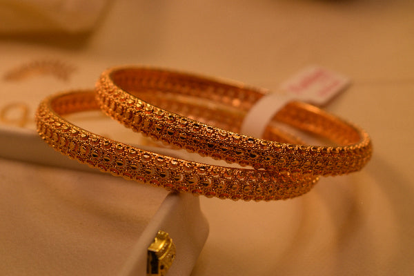 Beautiful Unique Design 2pc Bangle Set for Girls/Women