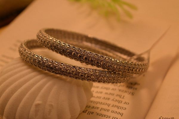 Beautiful Unique Design 2pc Bangle Set for Girls/Women