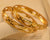 24K One Dip Gold Plated Elegant Karay Bangles Set for Girls/Women
