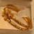 24K One Dip Gold Plated Elegant Karay Bangles Set for Girls/Women