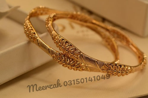 Elegant Design Gold Plated Bangles for Girls/Women