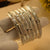 Elegant Design Silver Plated Bangles for Girls/Women