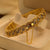Elegant Design Gold Plated Jarao Bangle for Girls/Women