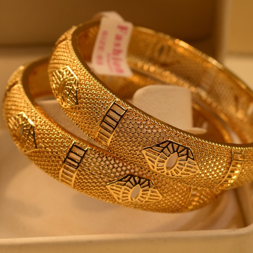 Elegant Fancy Golden Bangle Sets for Girls/Women