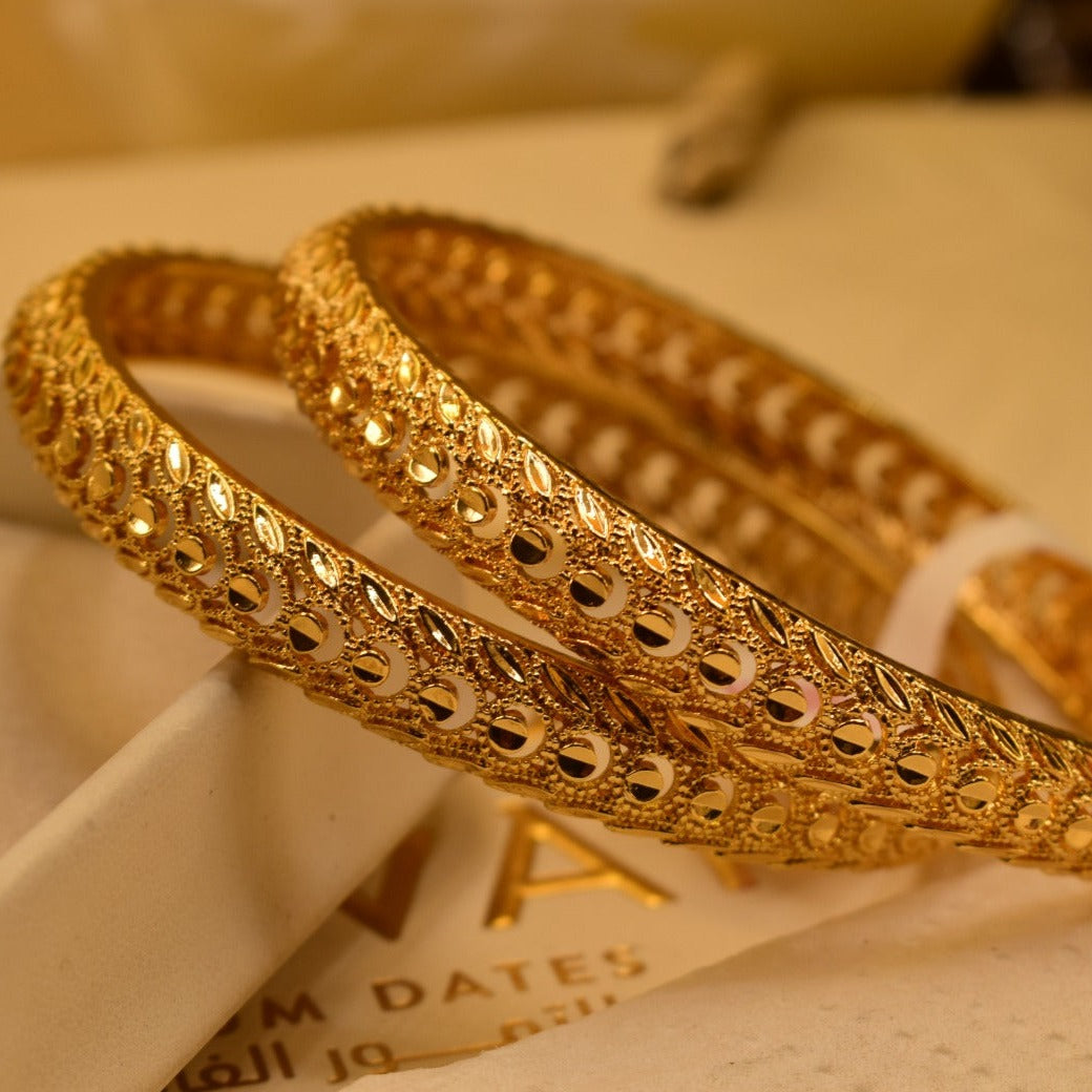 Elegant Fancy Golden Bangle Sets for Girls/Women