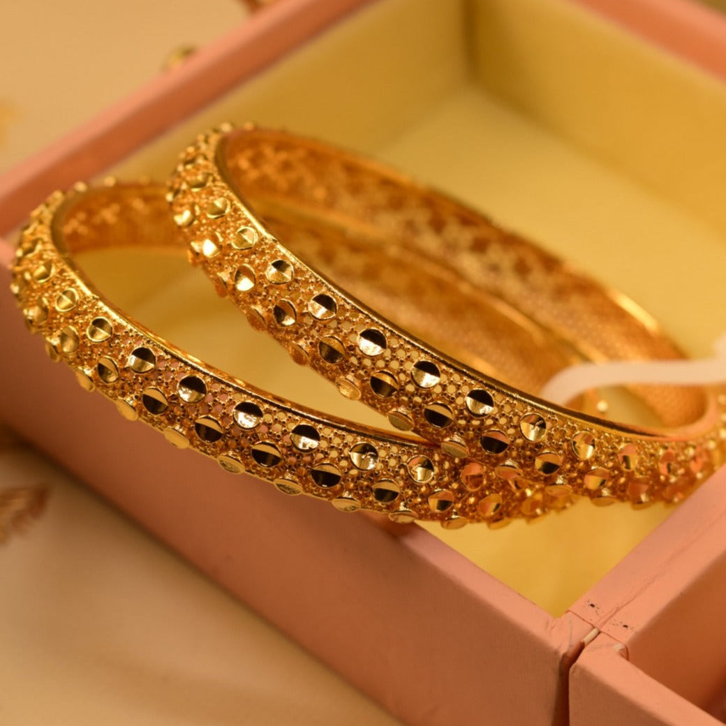 Elegant Fancy Golden Bangle Sets for Girls/Women