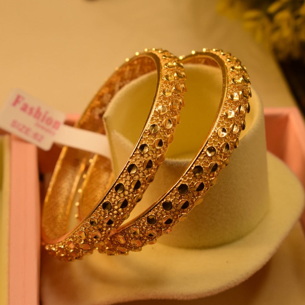 Elegant Fancy Golden Bangle Sets for Girls/Women