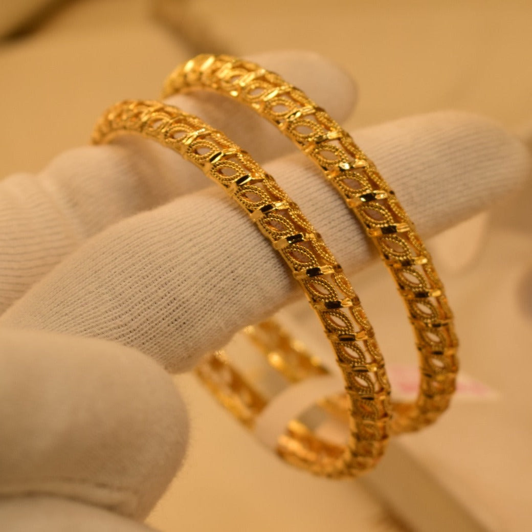 Elegant Fancy Golden Bangle Sets for Girls/Women