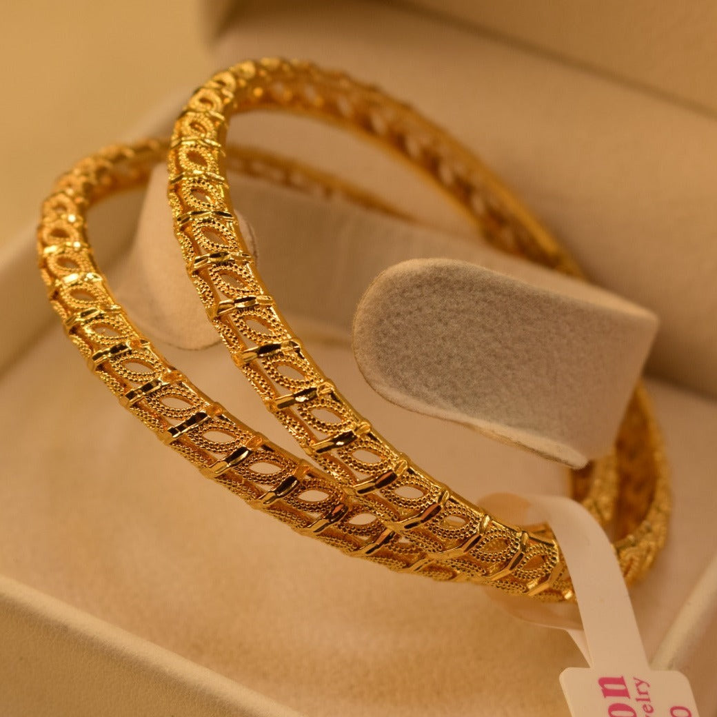 Elegant Fancy Golden Bangle Sets for Girls/Women