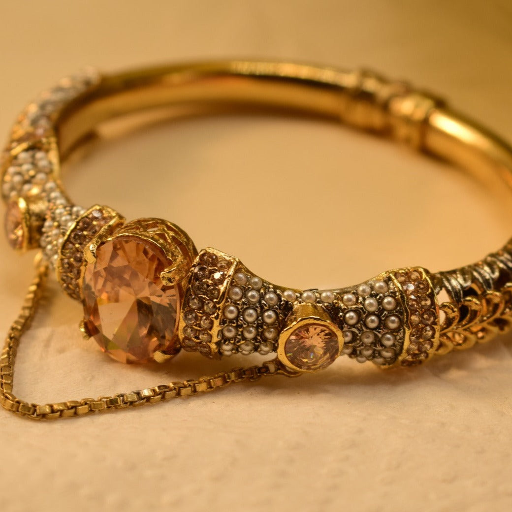 Elegant Fancy Golden Bangle for Girls/Women