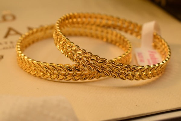 Elegant Fancy Golden Bangle Sets for Girls/Women