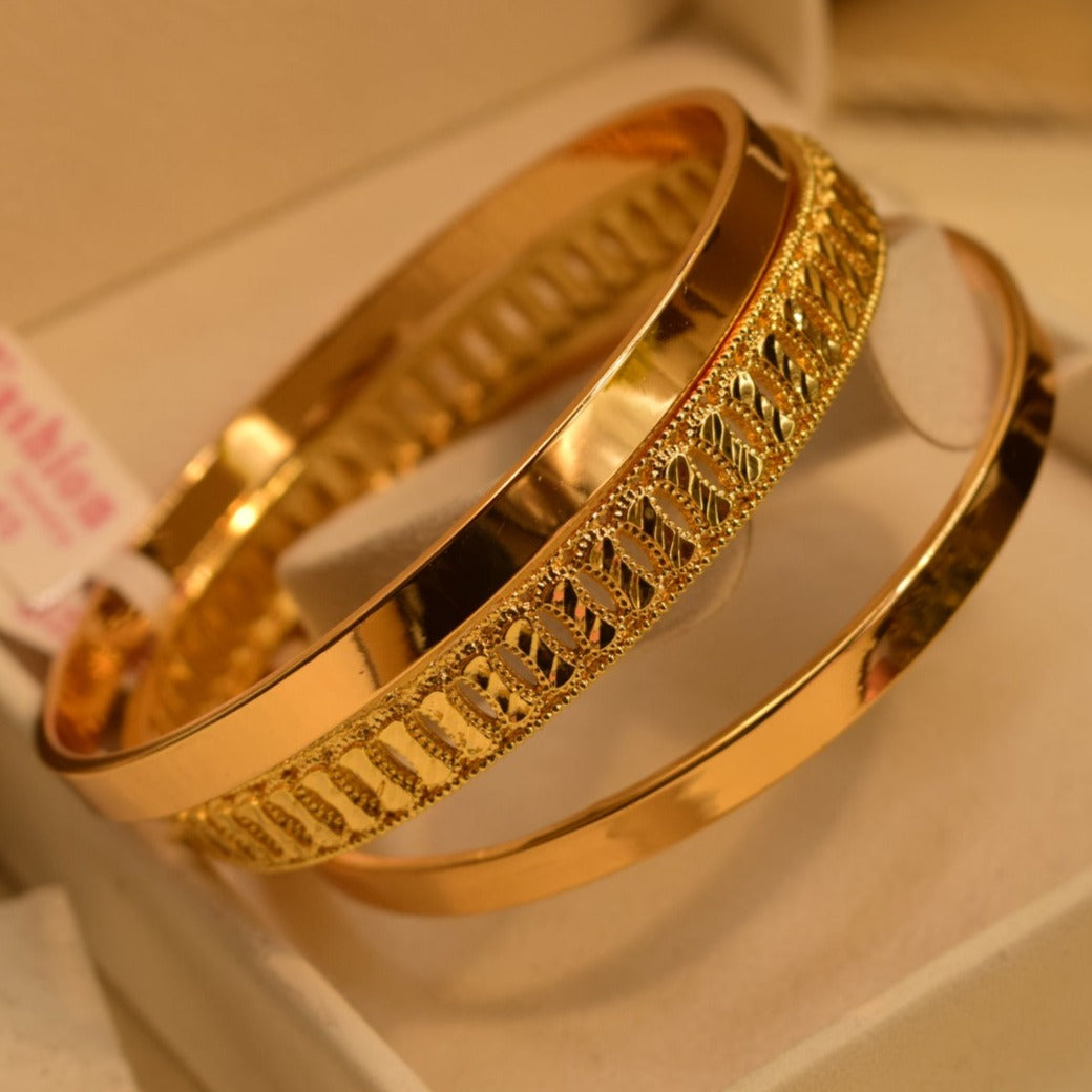 Elegant Fancy Golden Bangle Sets for Girls/Women