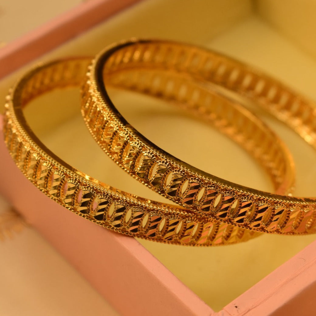 Elegant Fancy Golden Bangle Sets for Girls/Women