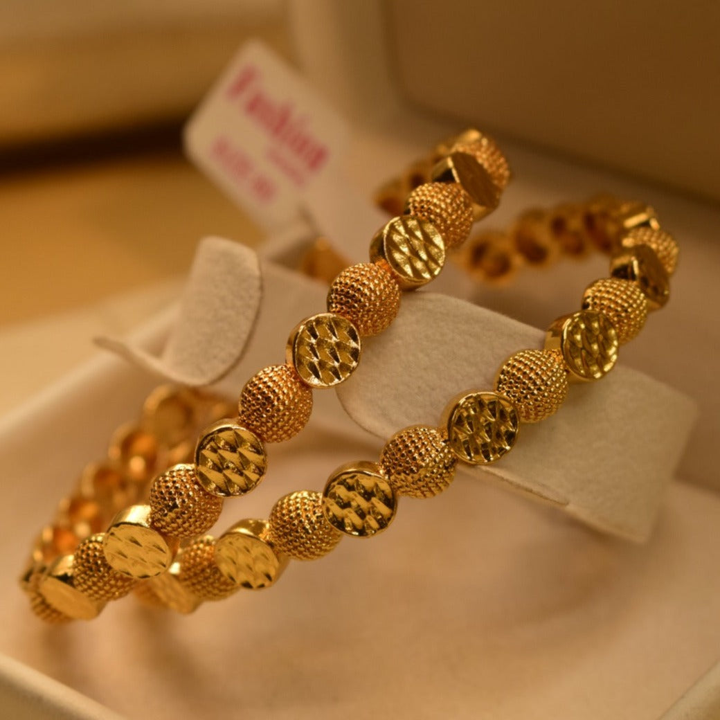 Elegant Fancy Golden Bangle Sets for Girls/Women