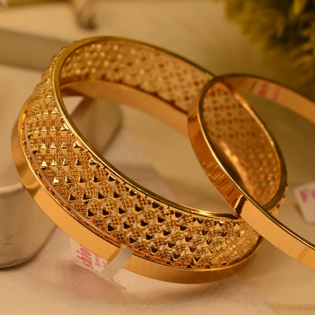 Elegant Fancy Golden Bangle Sets for Girls/Women