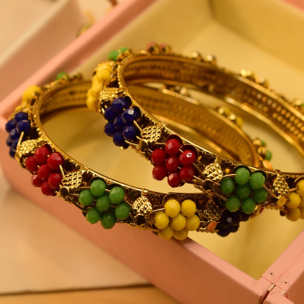 Elegant Fancy Golden Bangle Sets for Girls/Women