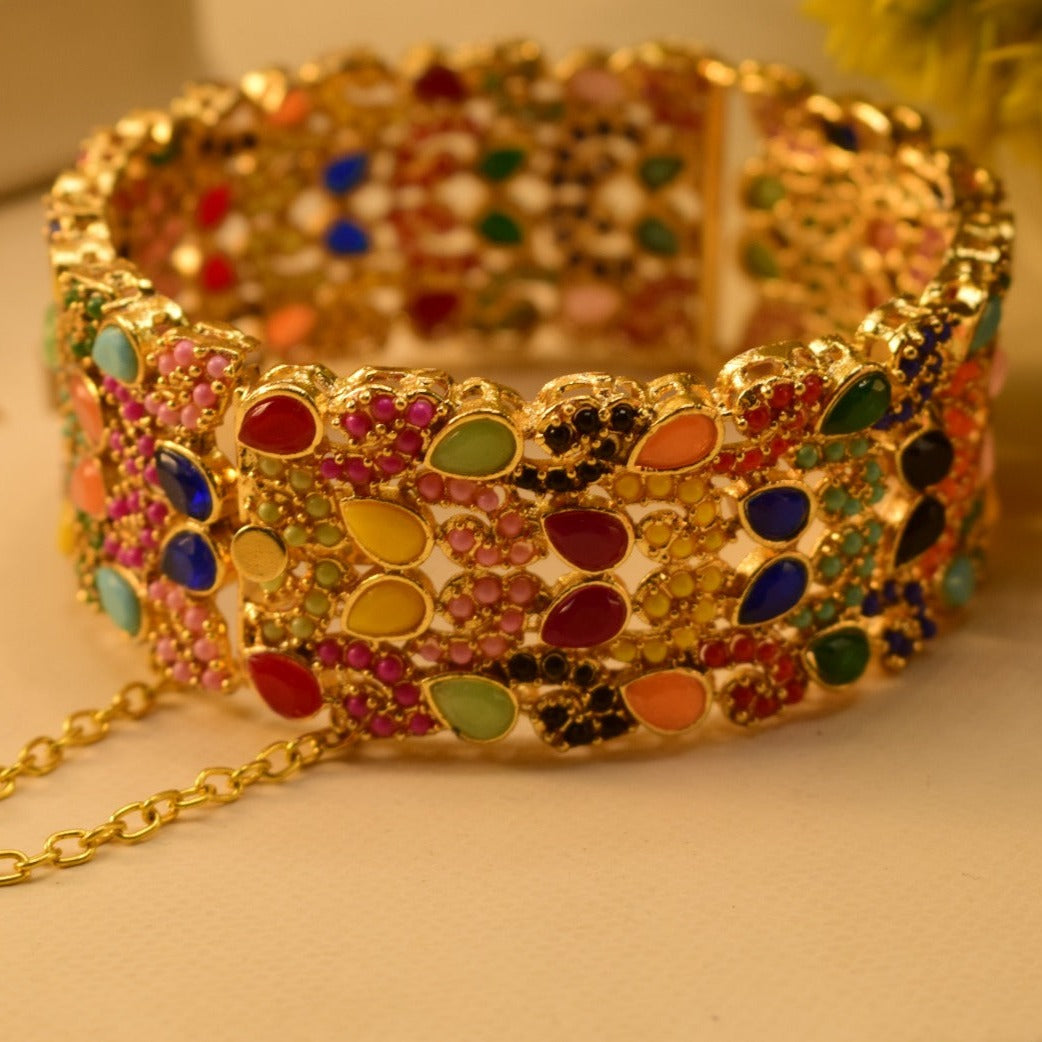 Elegant Fancy Golden Bangle for Girls/Women