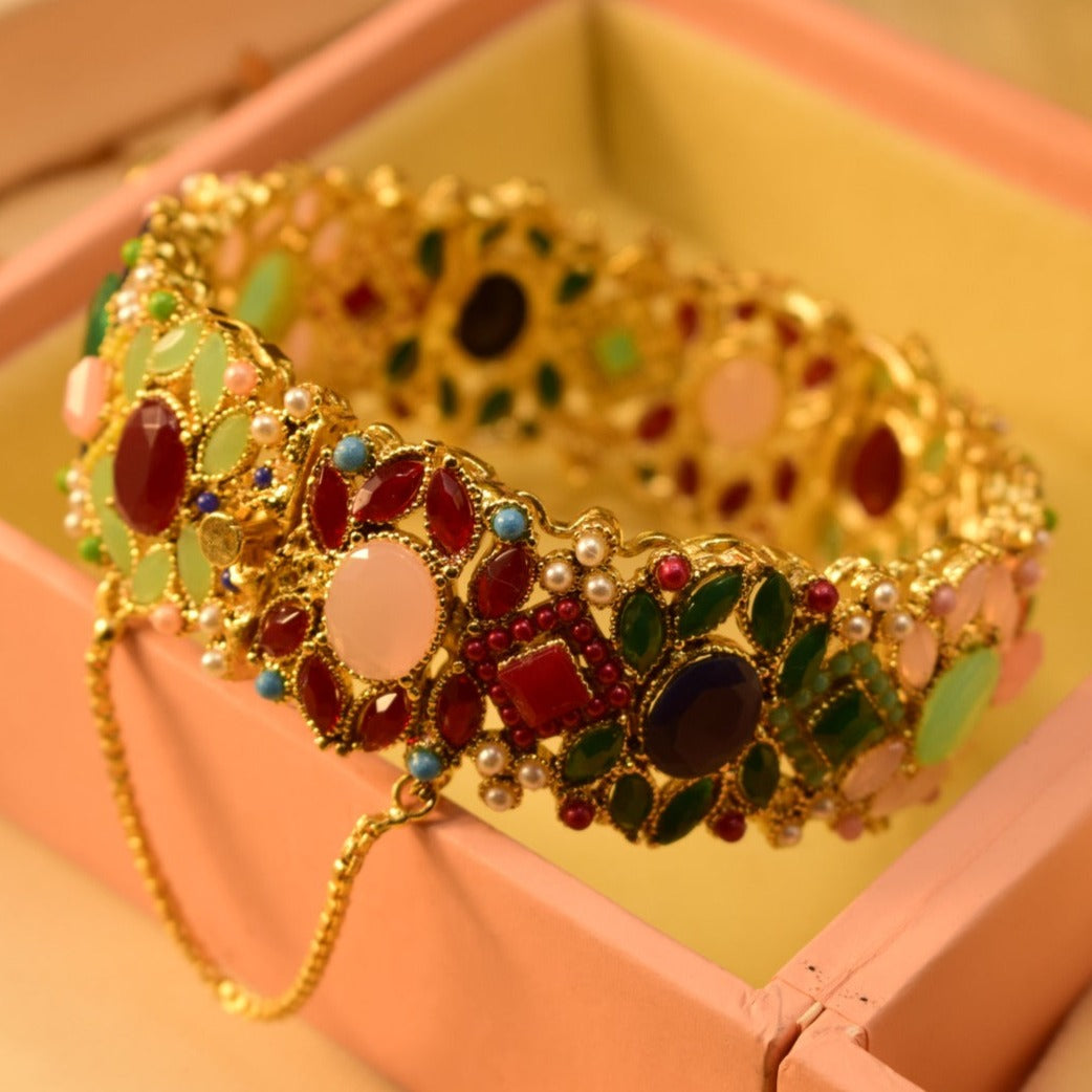 Elegant Fancy Golden Bangle for Girls/Women