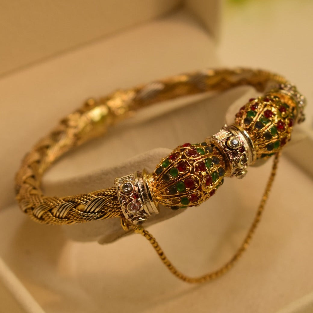 Elegant Fancy Gold Plated Bangle for Girls/Women