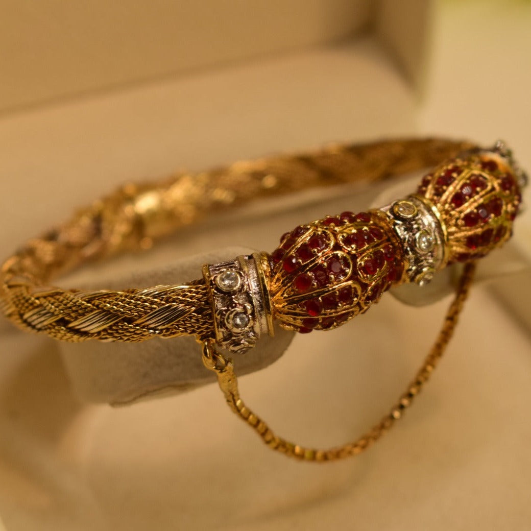 Elegant Fancy Gold Plated Bangle for Girls/Women