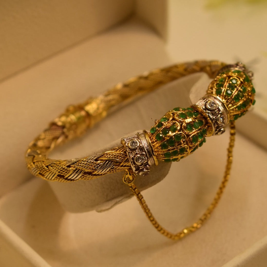 Elegant Fancy Gold Plated Bangle for Girls/Women