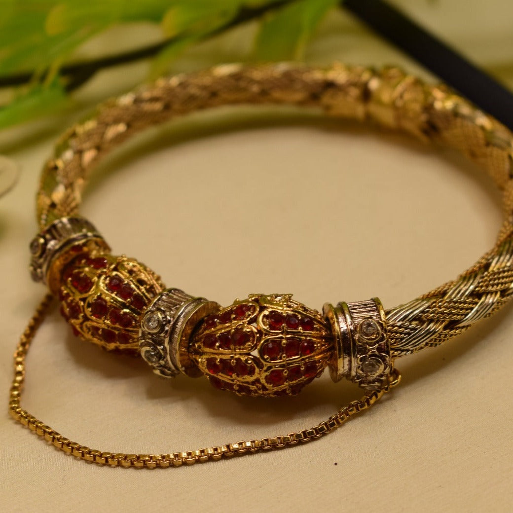 Elegant Fancy Gold Plated Bangle for Girls/Women