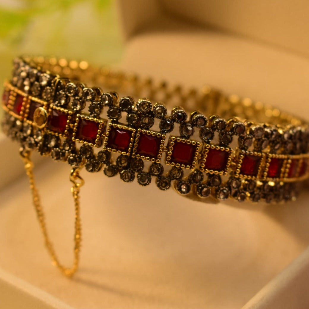 Elegant Fancy Gold Plated Bangle for Girls/Women