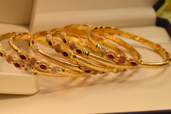 Elegant 6 Pieces Bangle Set for Girls/Women