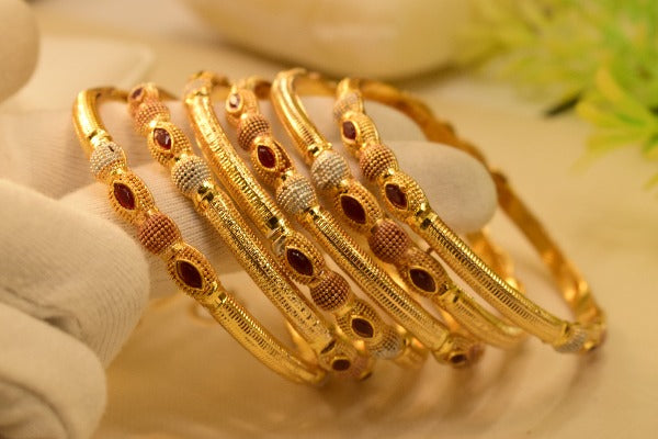 Elegant 6 Pieces Bangle Set for Girls/Women