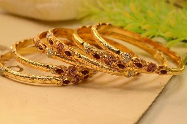 Elegant 6 Pieces Bangle Set for Girls/Women