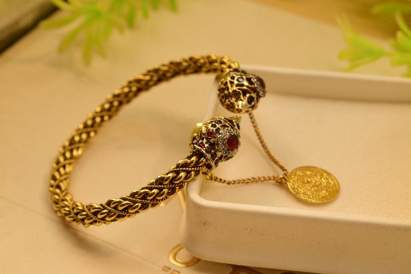 Elegant Gold Plated Bangle for Girls/Women