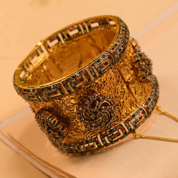 Stylish 24k Gold Plated Bangle For Girls/Women