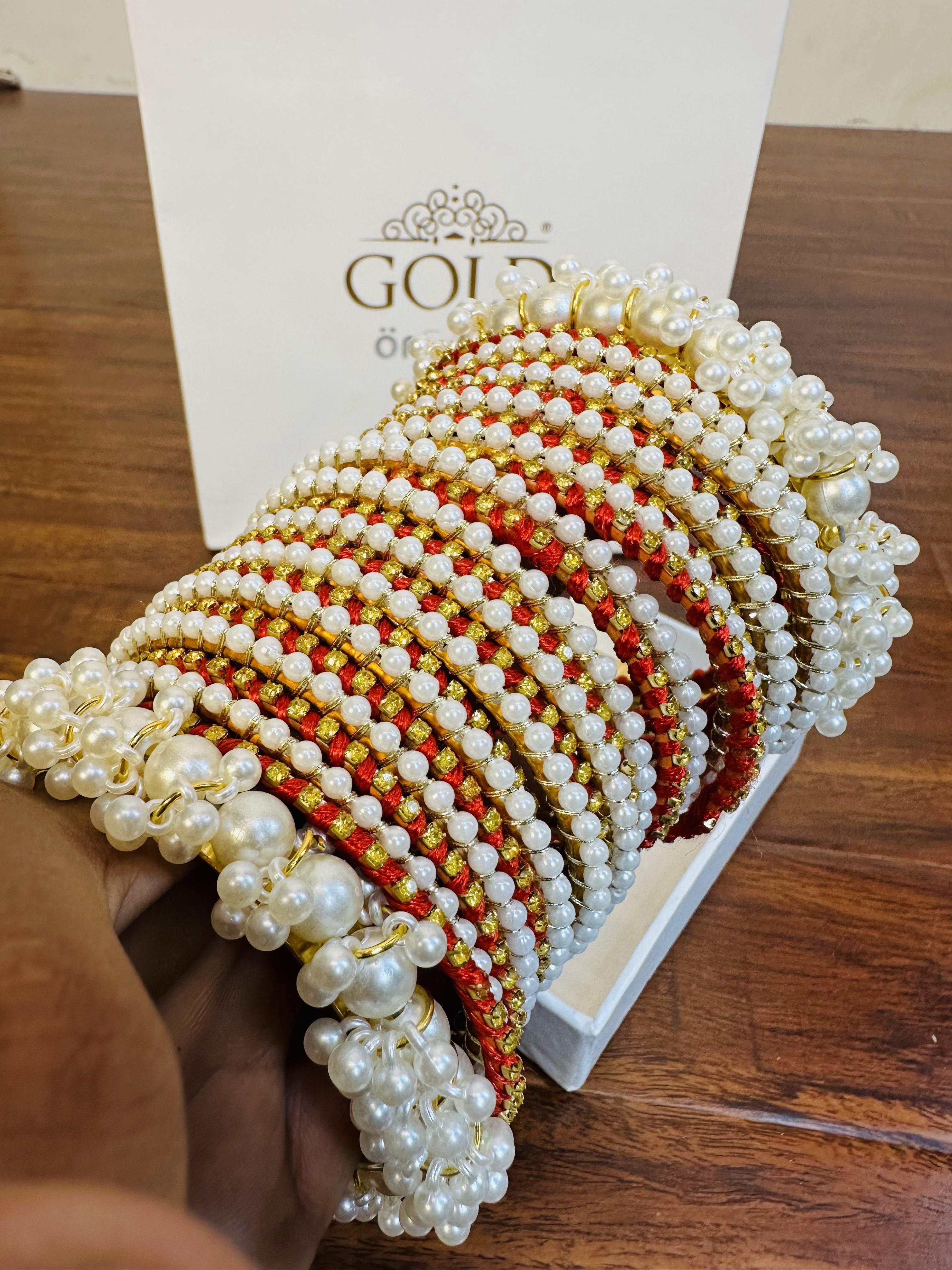 Stylish Pearls Bangles for Girls/Women