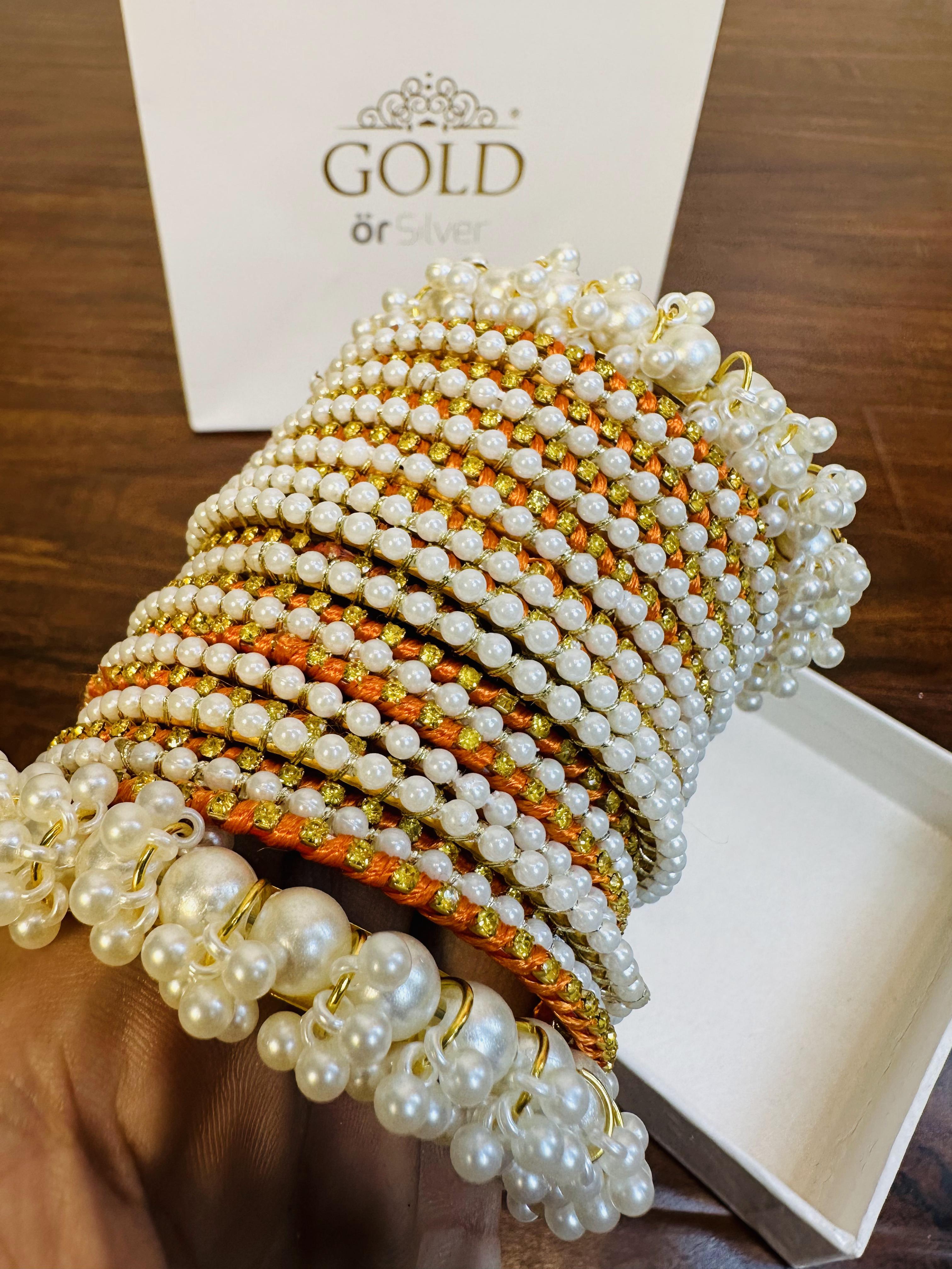 Stylish Pearls Bangles for Girls/Women