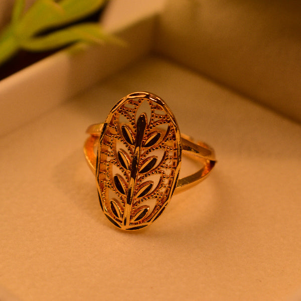 Charming Unique Design Gold Plated Ring For Girls/Women